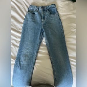 Levi’s blue denim jeans never worn 70’s straight leg jeans high rise
